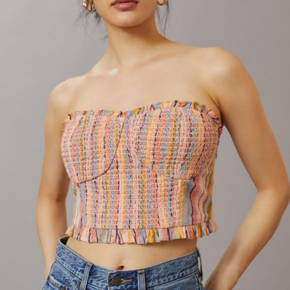 Anthropologie Bustier Size M